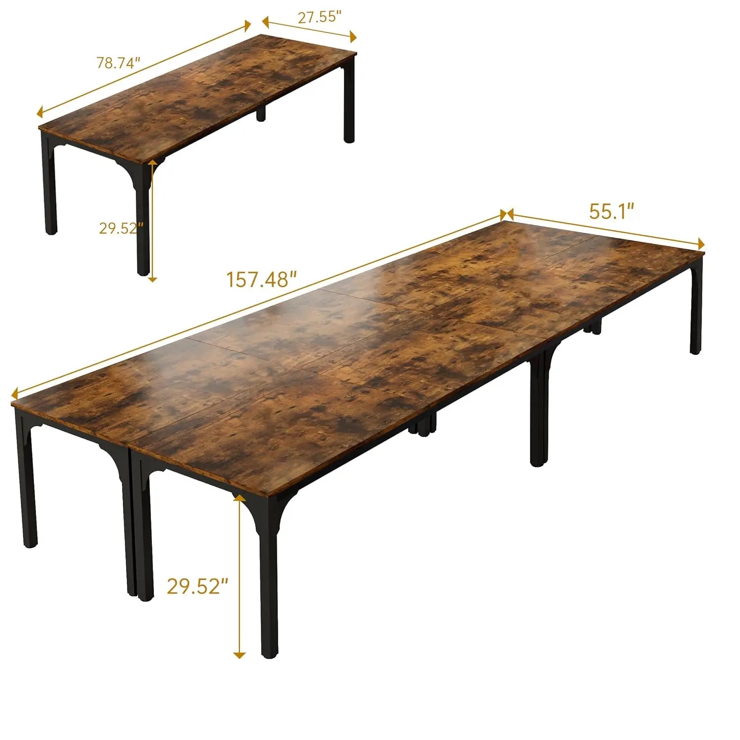 Super Sturdy Large Rectangle Meeting Table