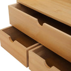 Mini-Tabletop Craft Box Cosmetic Storage Drawer with Handle
