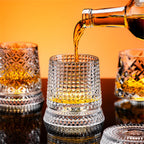 Luxury high-end whiskey glasses