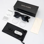 2026 SANVNET GS4 MAX Smart Eyewear 8MP Video Camera Sunglasses Wi-Fi Transfer Audio Record Smart AI Glasses