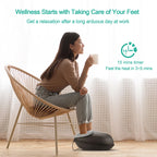 Foot Massager Machine with Heat Roller, Fully Wrapped Foot Massage
