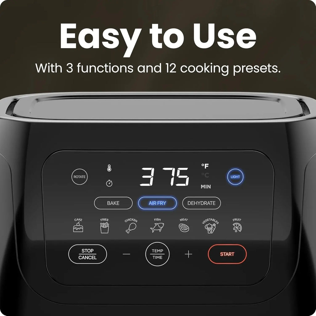Multifunctional Digital Air Fryer+ Rotisserie, Dehydrator, Convection Oven