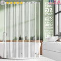 Heavy-Duty PEVA Shower Curtain Liner Mildew Resistant