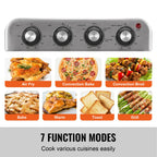 18L 1700W Air Fryer Toaster Oven Countertop Combo