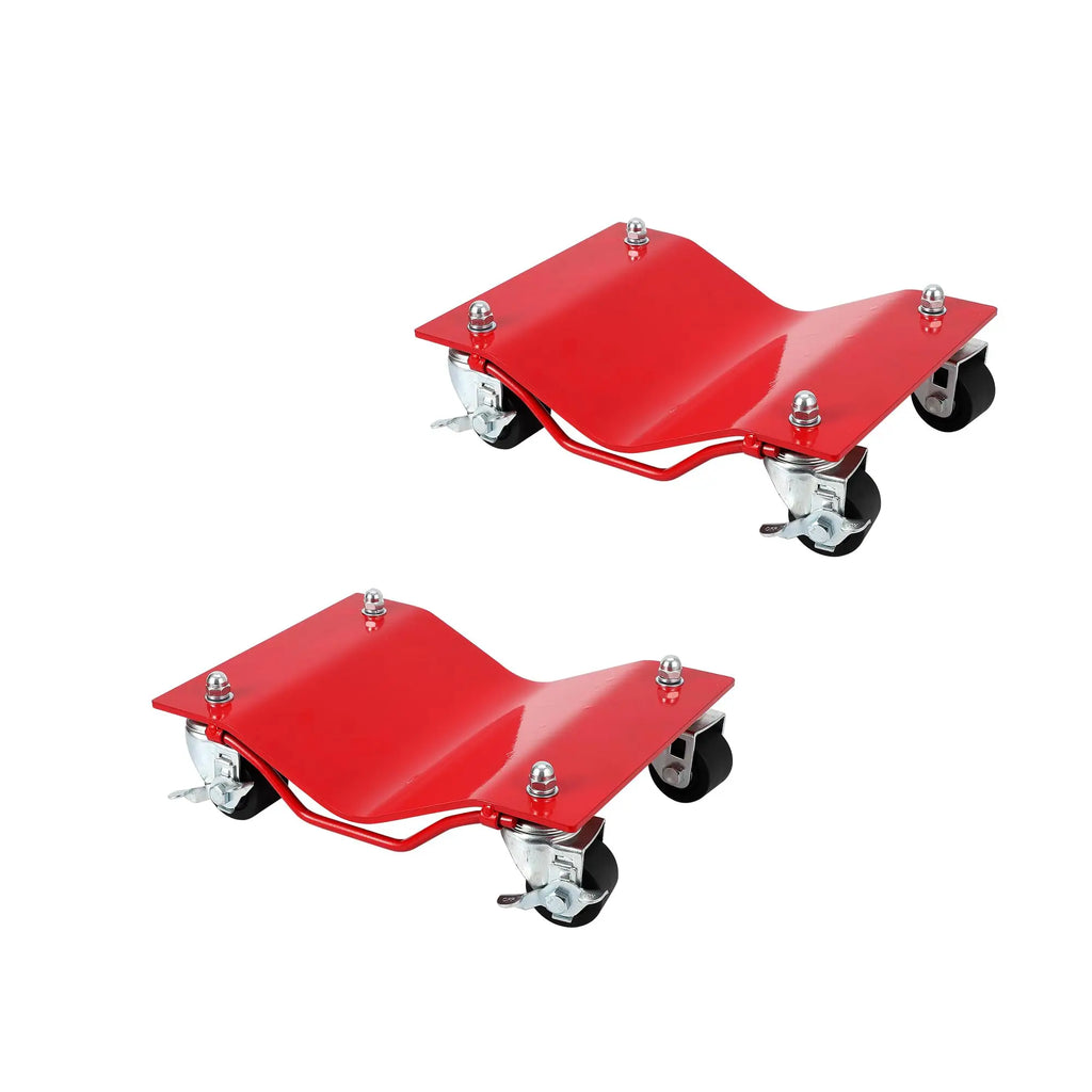 Heavy Duty Vehicle Dolly for Moving Car with 2.5 Inch Nylon Wheels