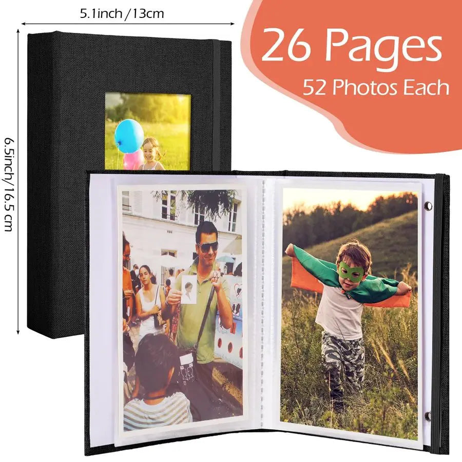 Memory Book,  Front Window 26, Packs Photo Album