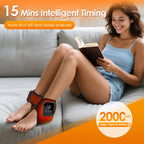 Electric Heating Ankle Guard 3 Levels Hot Compress Vibration Massage