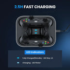 Xbox One/Series X|S Controller Fast Charging Dock with 1100mAh Rechargeable Battery Packs