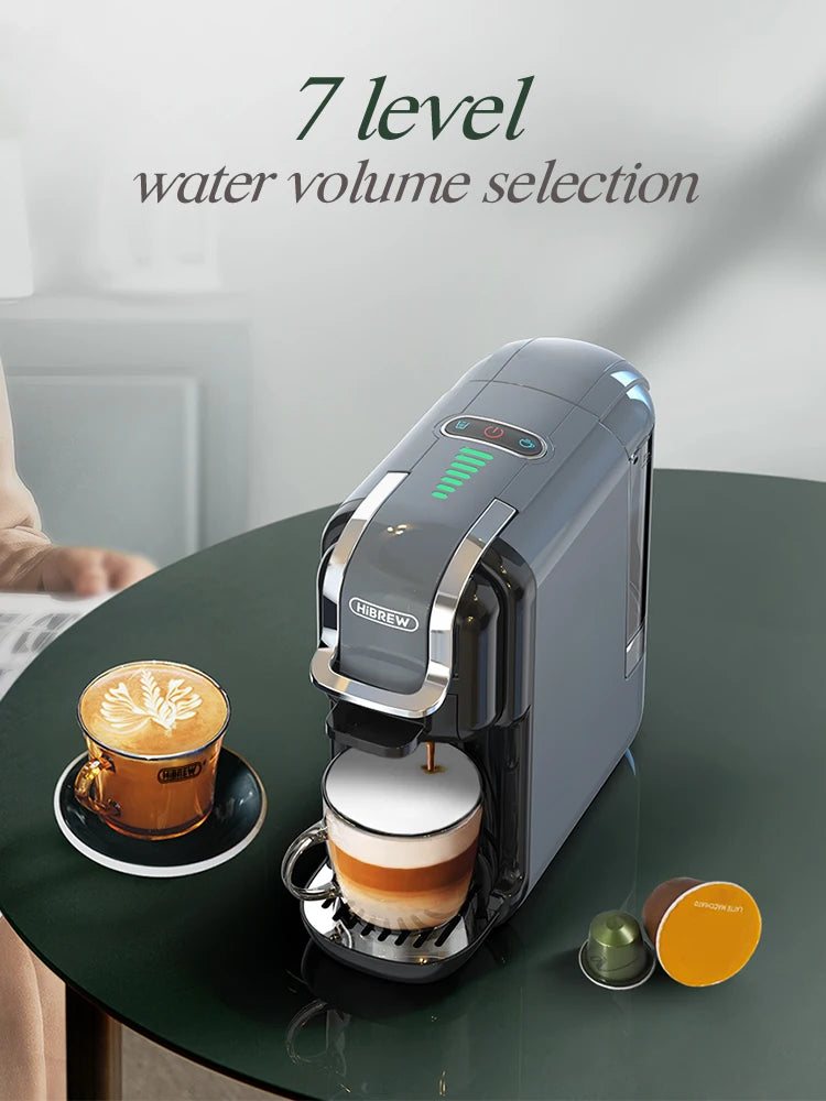 Multiple Capsule Coffee Machine, Hot/Cold Dolce Gusto Milk Nespresso Capsule ESE Pod Ground Coffee