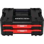 Durable Plastic Tool Box with Drawers and Removable Dividers
