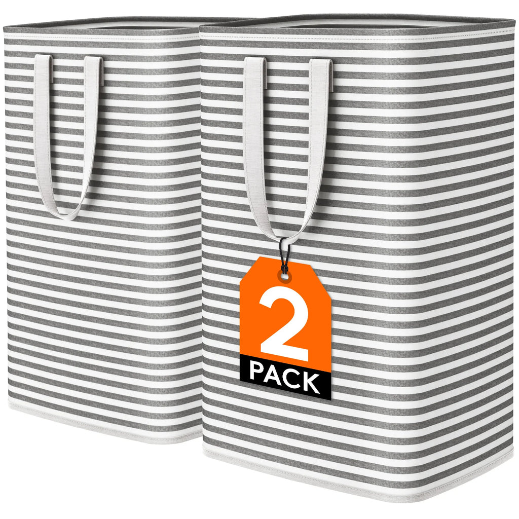 Freestanding Waterproof Clothes Hamper with Easy Carry Handles