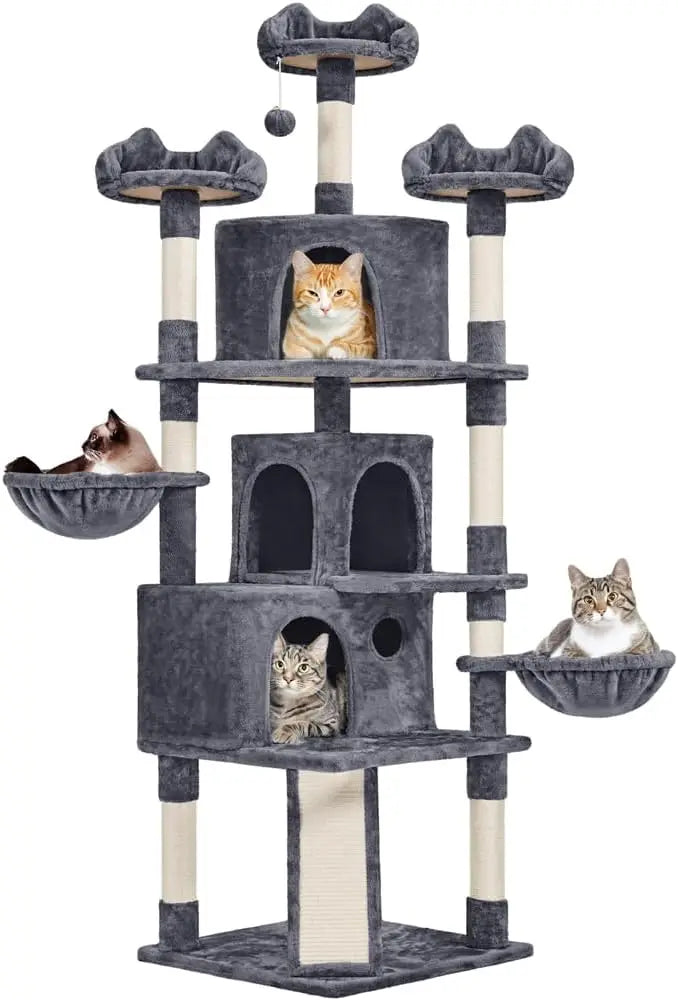 76.5in Multi-Level Large Cat Tree,