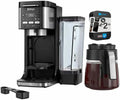 Dual Brew Hot Iced Coffee Maker Black Renewed Bundle