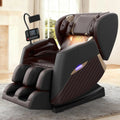 Full Body Massage Chair Zero Gravity 16 Rollers Auto Program Foot Calf Heat Recliner Touch Screen Bluetooth