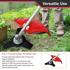 4-Stroke Gas Weed Eater 31cc 15lb 13 in Straight Shaft Trimmer