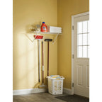 2 Bushel Plastic Laundry Basket Hamper with 4 Handles
