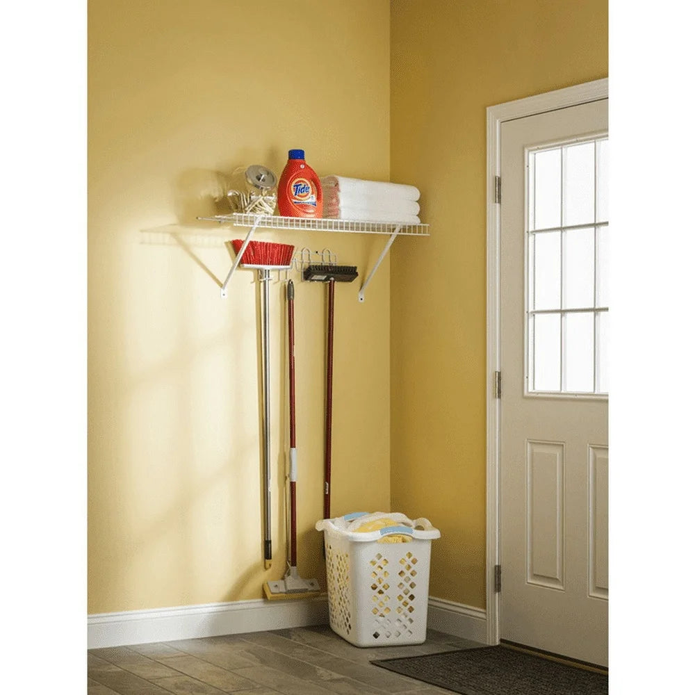 2 Bushel Plastic Laundry Basket Hamper with 4 Handles