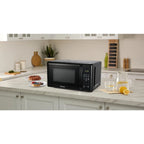 Emerson MW7302B Compact Countertop Microwave Oven with Touch Control, LED Display, 700W