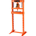 Hydraulic Shop Press 6/12T H-Frame Adjustable Hydraulic Floor Press w/ Plates Heavy Duty