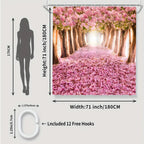 Pink Forest Bathroom Four-piece Set