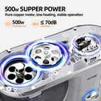 Stand Mixer, 5.5QT Tilt-Head Electric Household food processors - 500W 6+P Speed