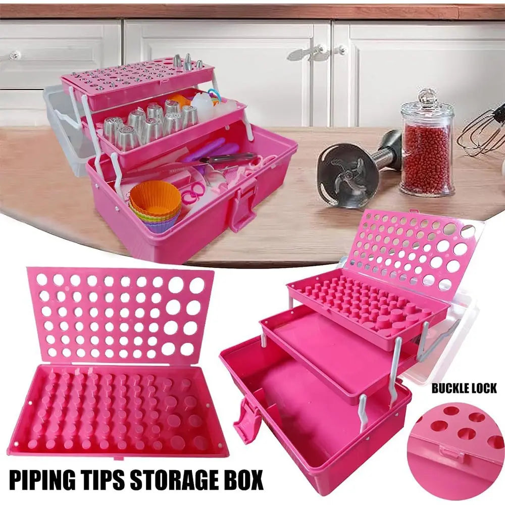 359pcs Cake Decorating Supplies Set, with 66 Tip Baking Set, Piping Bags and Beginner Set