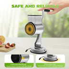 Rotary Grinder Set With 5 Drums, Vegetable Slicer, Cutter, Stainless Steel