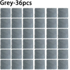 12/24/36/48PCS Grey Interlocking Carpet Shaggy Soft Foam Play Mat  Square Plush Floor Tiles