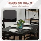 Kitchen Dining Room Set Dining Kitchen Table and Chairs