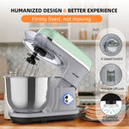 Stand Mixer, 5.5QT Tilt-Head Electric Household food processors - 500W 6+P Speed