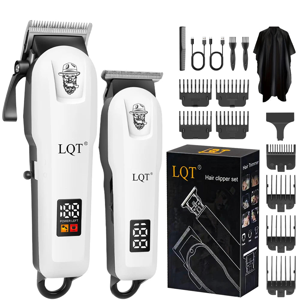 2/3/4pcs Clippers Tool Set, Cordless Electric Hair Trimmer For Men, Portable Razor & Ear And Nose Hair Trimmer