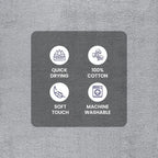 10 Piece Towel Set Soft Absorbent Cotton