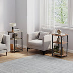 3 Tier End Table Set of 2