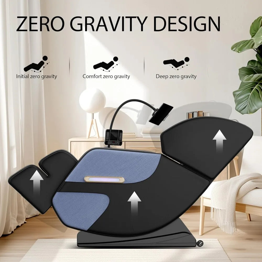 Zero Gravity Massage Chair with Auto Modes, Airbag Massage, Foot Massage, Heating,Customized