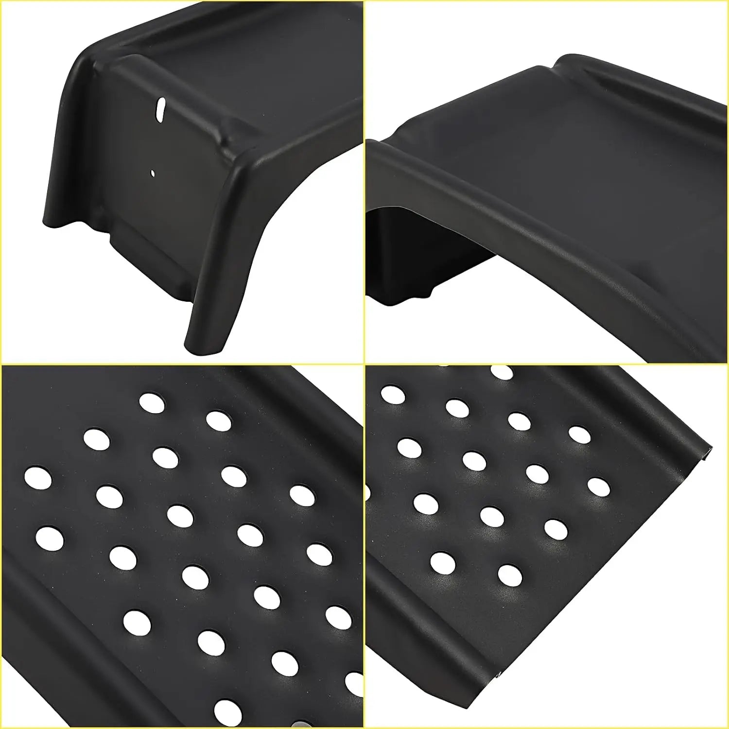 2 Pack Steel Car Ramps 8000 Lbs Capacity 8 Inch Max Lift Height Auto Ramp