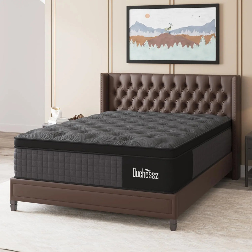 14 Inch Hybrid Queen Mattress with Gel Memory Foam, Pocket Springs for Motion Isolation and Edge Support