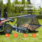 26cuft Large Pull Behind Heavy Duty Leaf Grass Collector