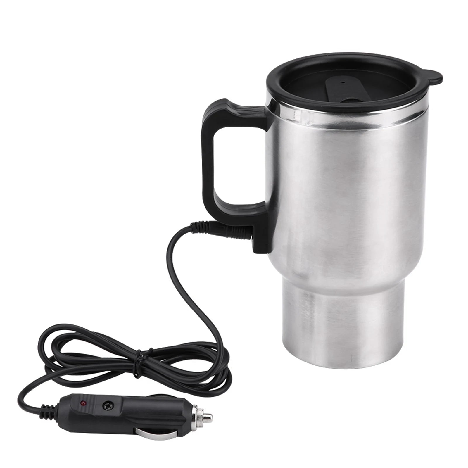 12V 450ml Electric Stainless Steel Travel Heating Coffee Cup