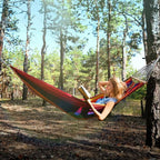 Adjustable Stand Hammock - 600lb Capacity Stylish Hammock Bed with Storage Bag for Outdoor Relaxation