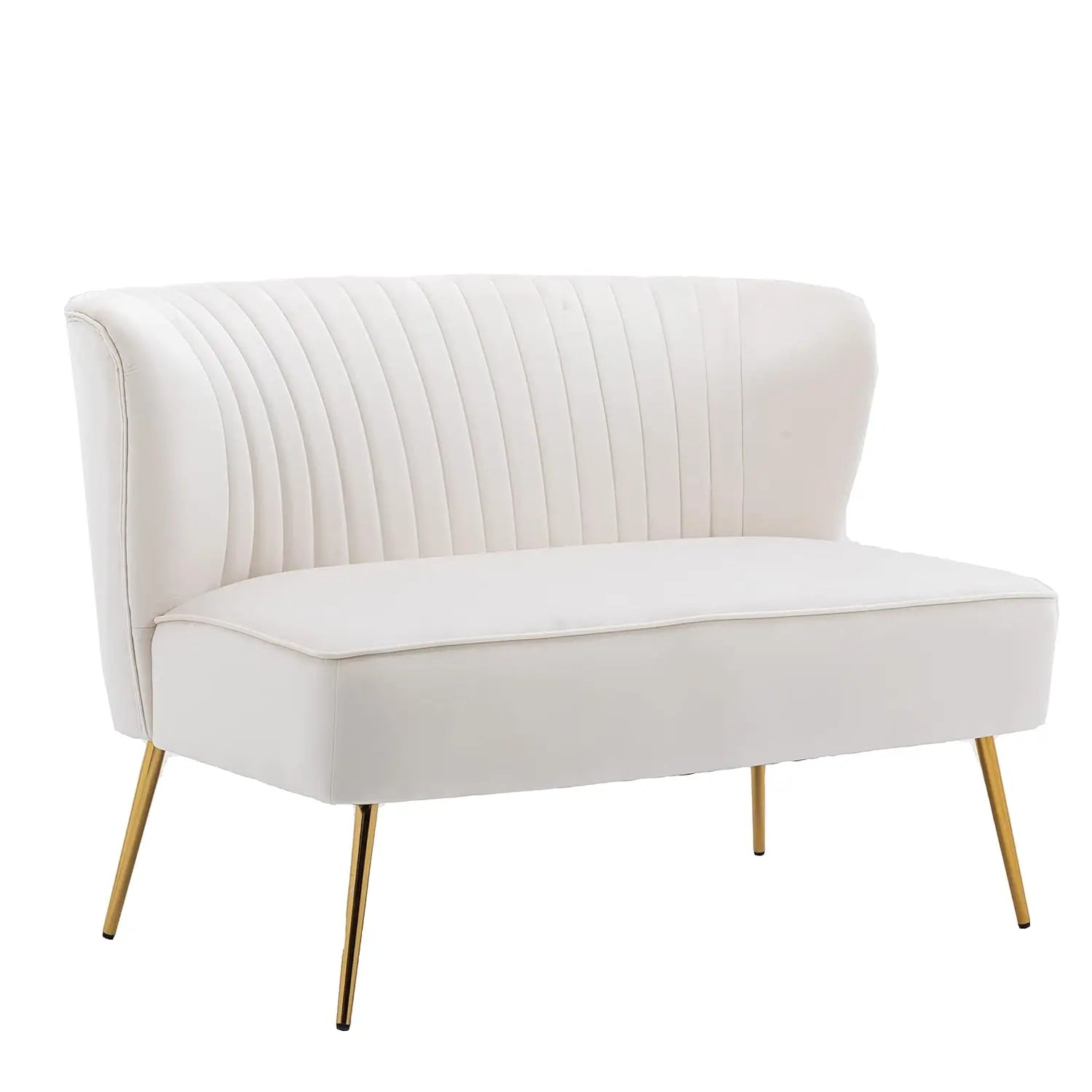Velvet Couch Modern Loveseat Sofa Twin Size Contemporary Sofas Upholstered with Contemporary Velvet Upholstered Sofa Couch for L