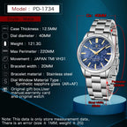 PAGANI DESIGN 2025 New 40MM Men's Quartz Watches Top Luxury Ultra thin fashion Watch For Men  AR Sapphire Mirror Wrist watch