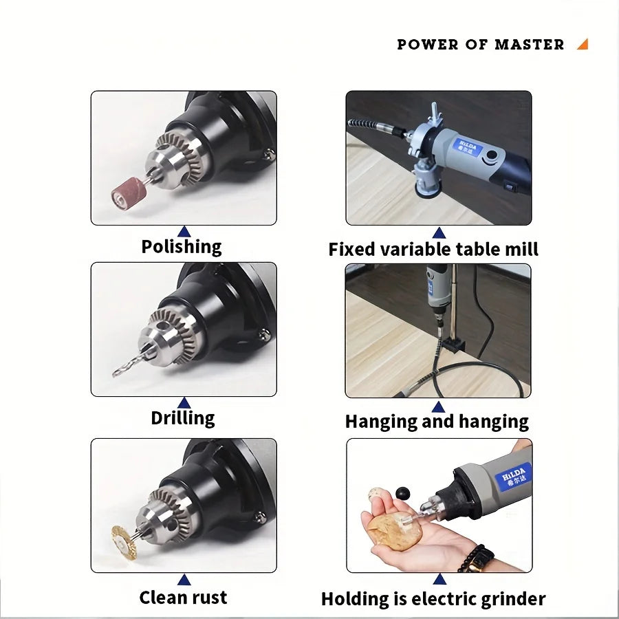 500W Rotary Tool Variable Speed Rotary Tool