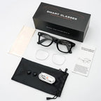 2026 SANVNET GS4 MAX Smart Eyewear 8MP Video Camera Sunglasses Wi-Fi Transfer Audio Record Smart AI Glasses