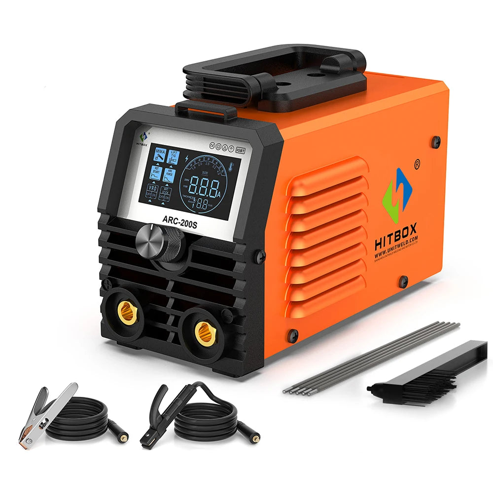 Welding Machine 2 in 1 ARC MMA LIFT TIG MINI IGBT Inverter LED Digital Display Portable Home Welder 220V 10-200A