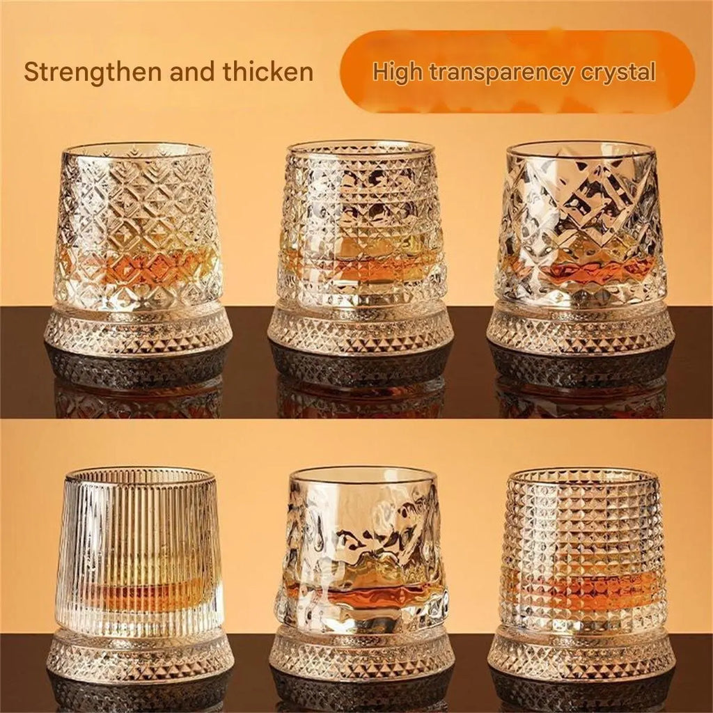 Luxury high-end whiskey glasses
