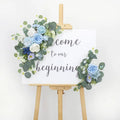 Welcome Easel Door Decor Wall swags for Reception