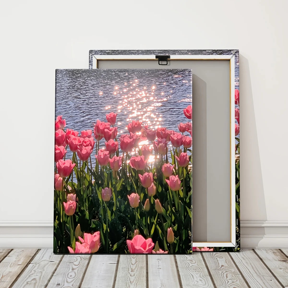 Pink Flower Artist Home Wall Decor