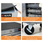 7 Drawer Rolling Tool Box with Key Lock