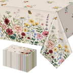 Spring Floral Tablecloth, Rectangle Table Covers