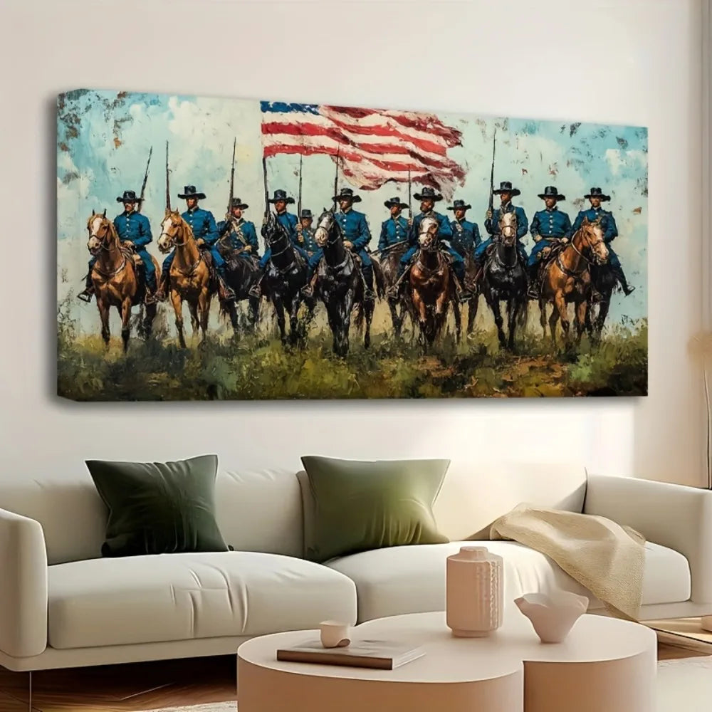 American Civil War Wall Decor Painting